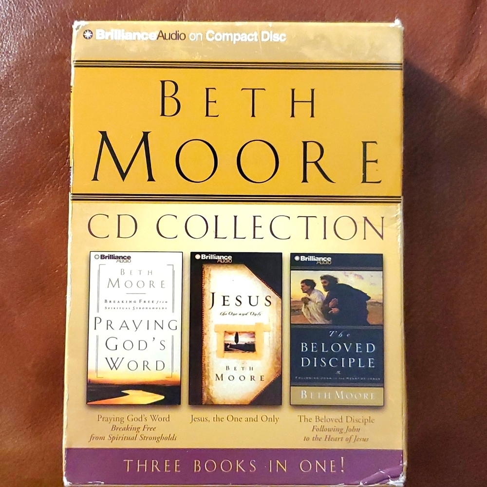 Beth Moore 3 Audio Book Collection Christian Books on CD